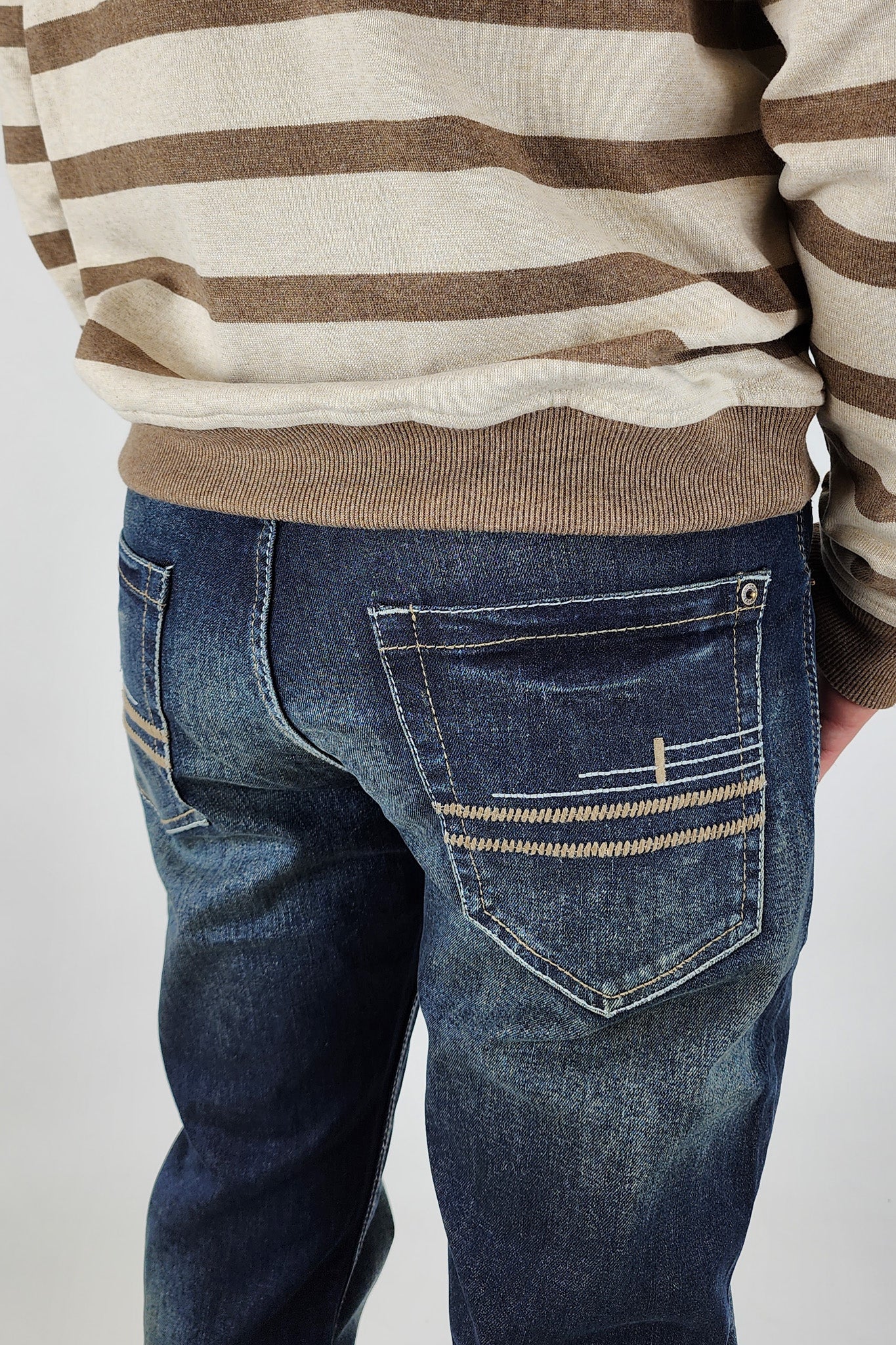 Pre Order - Badlands Fit - Stretch Fabric, Slim Fit, Low-Rise, Straight Leg, Boot Cut (Dark Wash & Faded) (Restock)