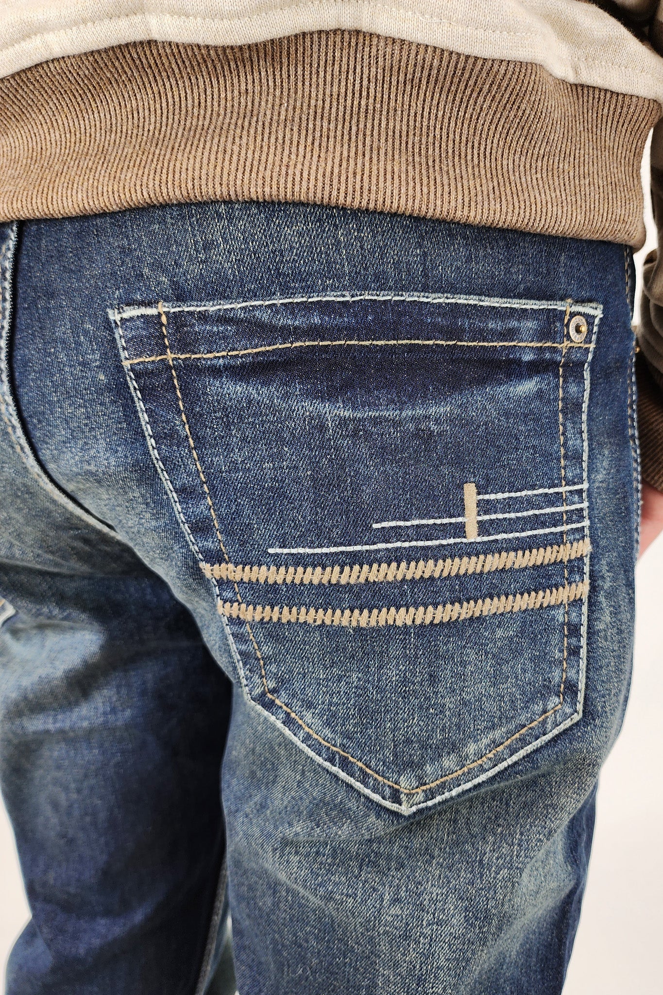 Pre Order - Badlands Fit - Stretch Fabric, Slim Fit, Low-Rise, Straight Leg, Boot Cut (Dark Wash & Faded) (Restock)