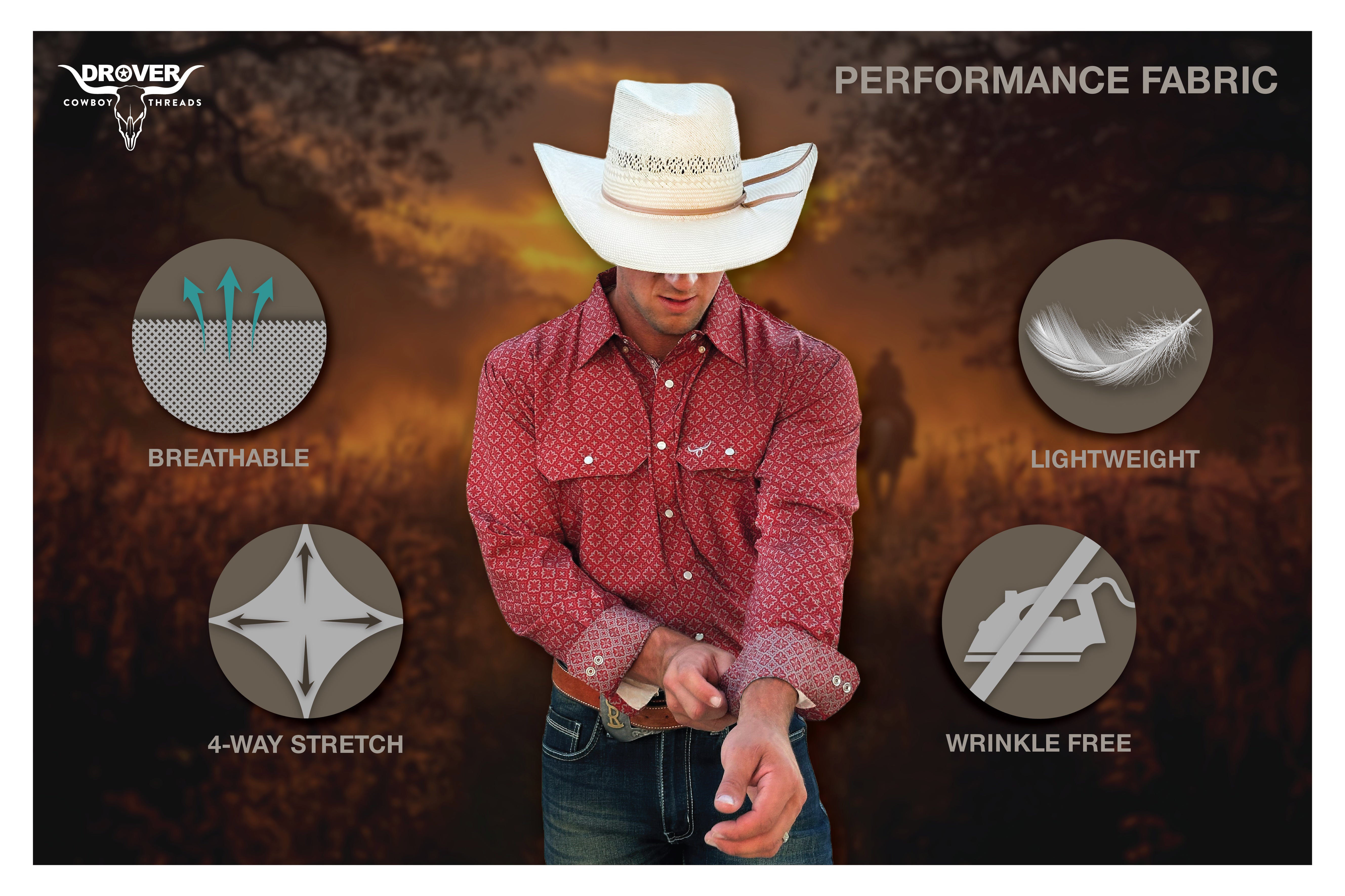 The Ranch Hand - Signature Series Performance Vent Shirt
