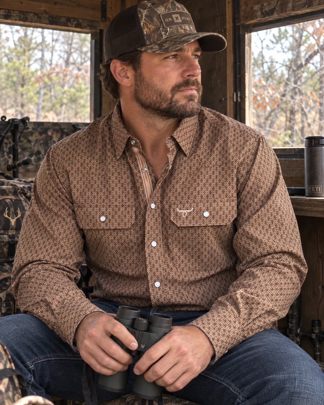 The High Noon - Signature Series Cotton Shirt