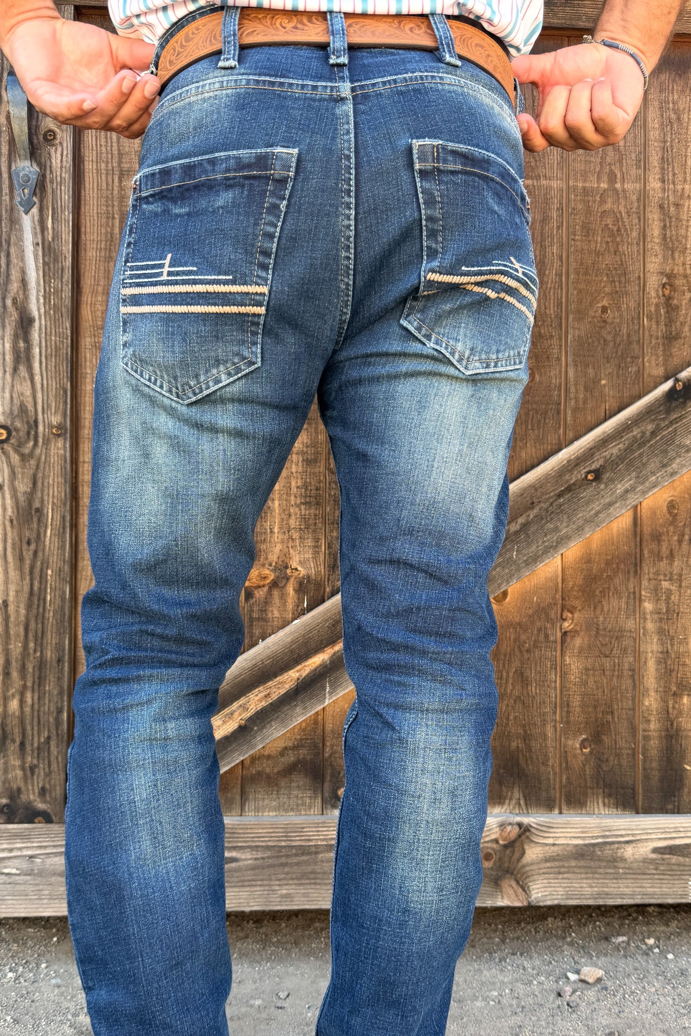 Pre Order - Badlands Fit - Stretch Fabric, Slim Fit, Low-Rise, Straight Leg, Boot Cut (Dark Wash & Faded) (Restock)