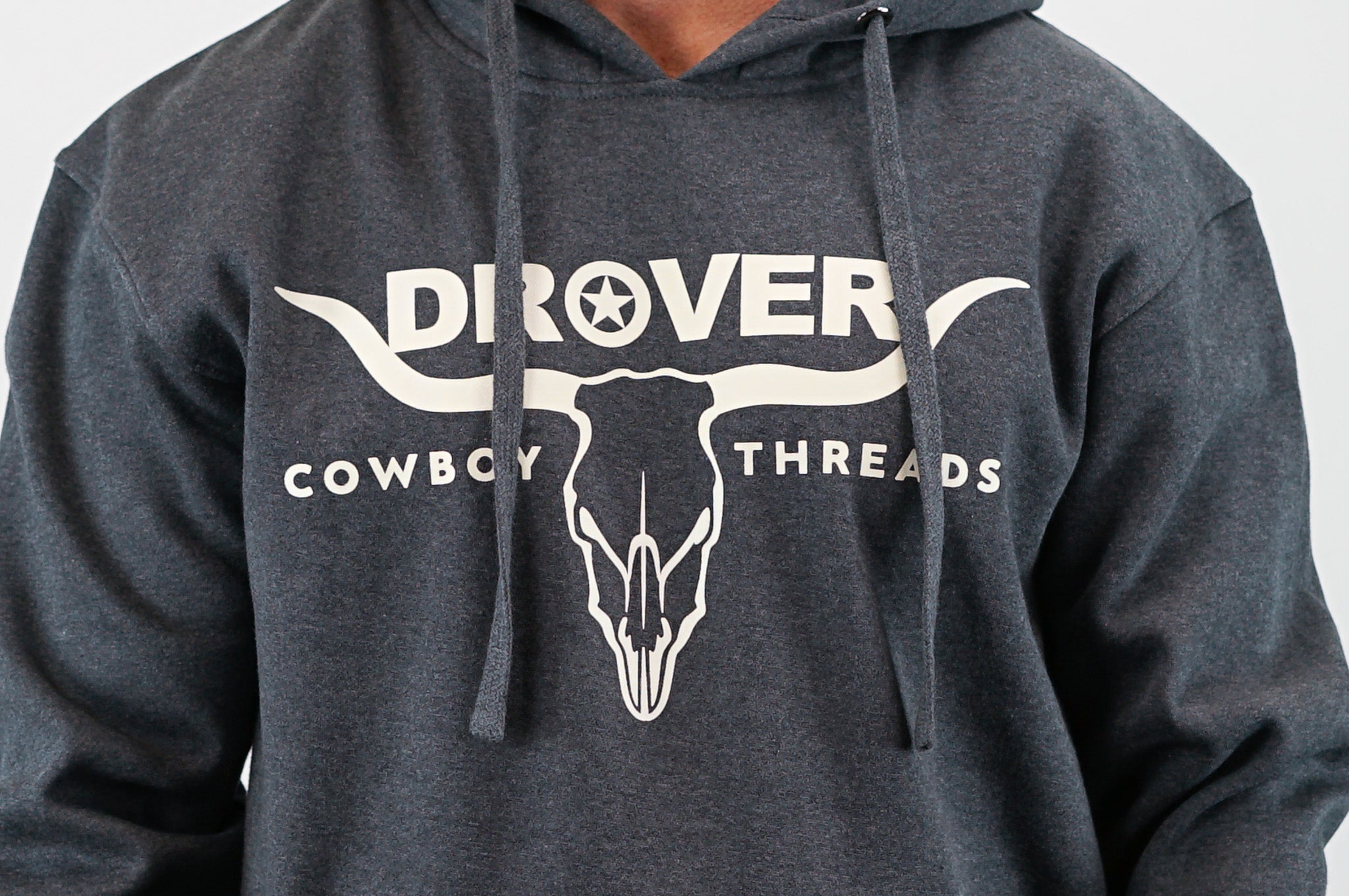 Hoodie, Drover Logo -Graphite Color