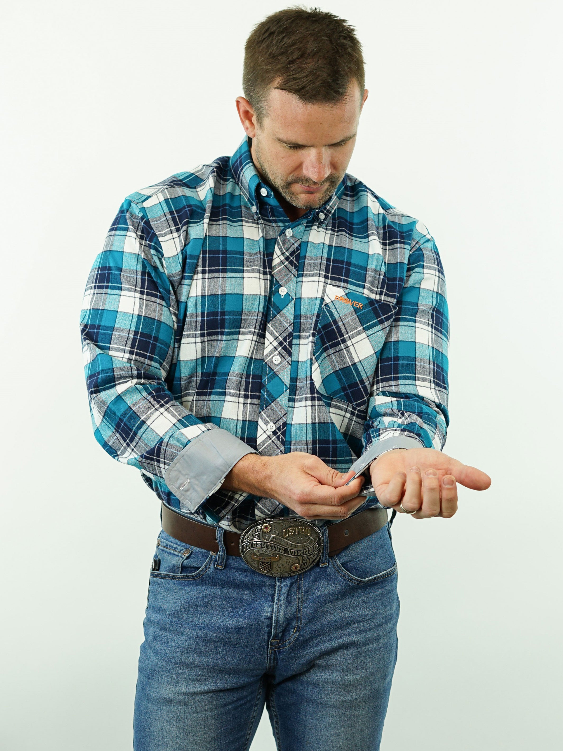 Outlaw - Plaid Option Cuff, Classic Fit Shirt