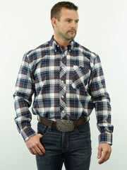 Posse - Plaid, Option Cuff, Classic Fit Shirt