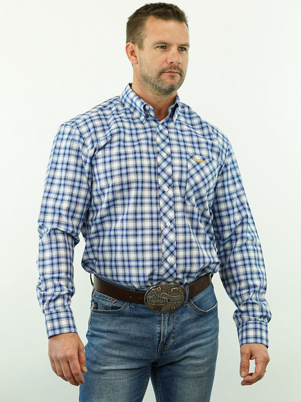 Sagebrush - Plaid, Option Cuff, Classic Fit Shirt