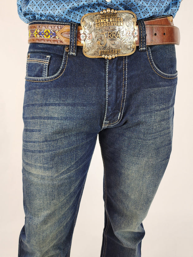 Denim Jeans - Badlands Fit - STRETCH Fabric, Slim Fit, Low-Rise, Straight Leg, Boot Cut (Dark Wash & Faded)