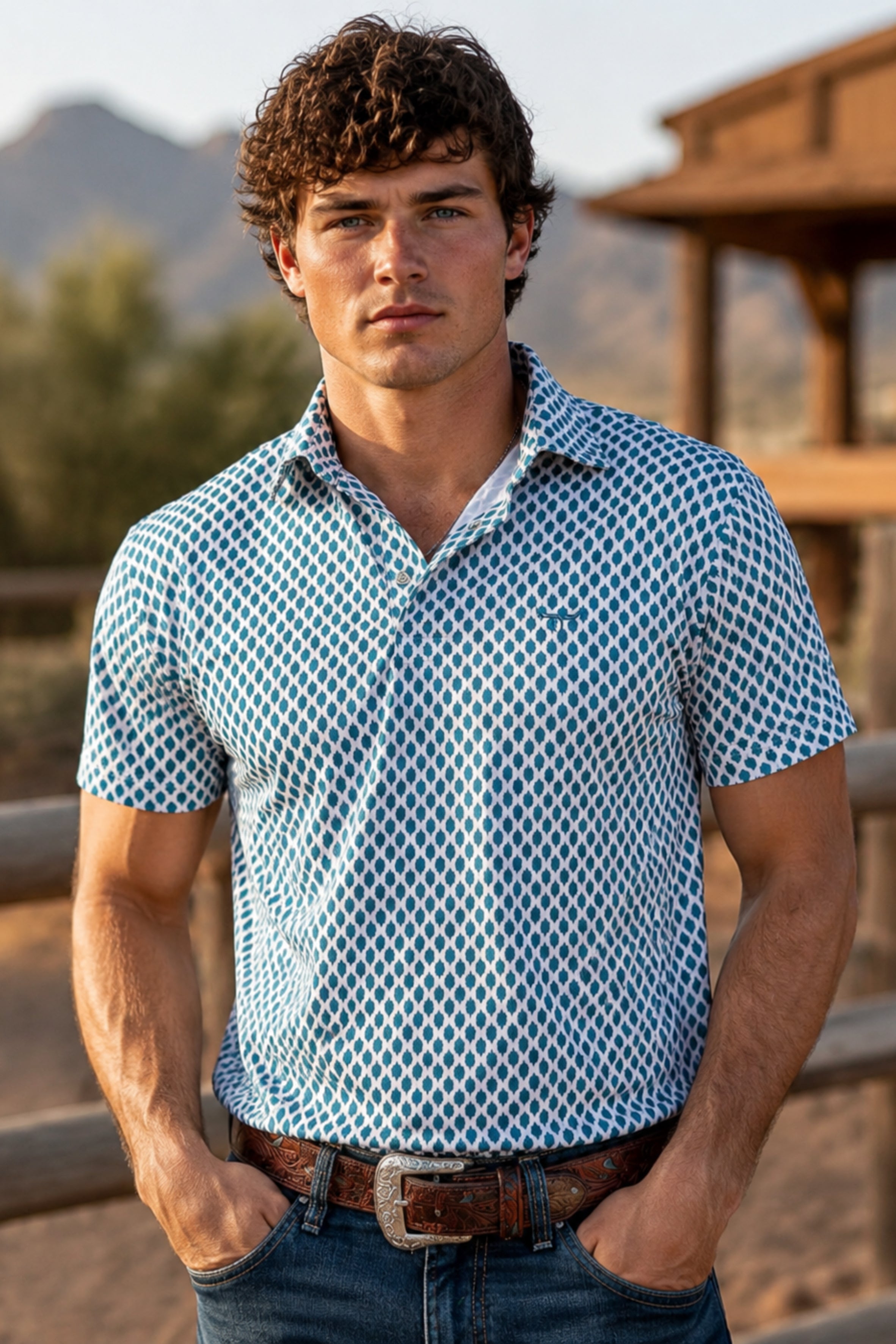 The Trailblazer - Signature Series Pearl Snap Polo