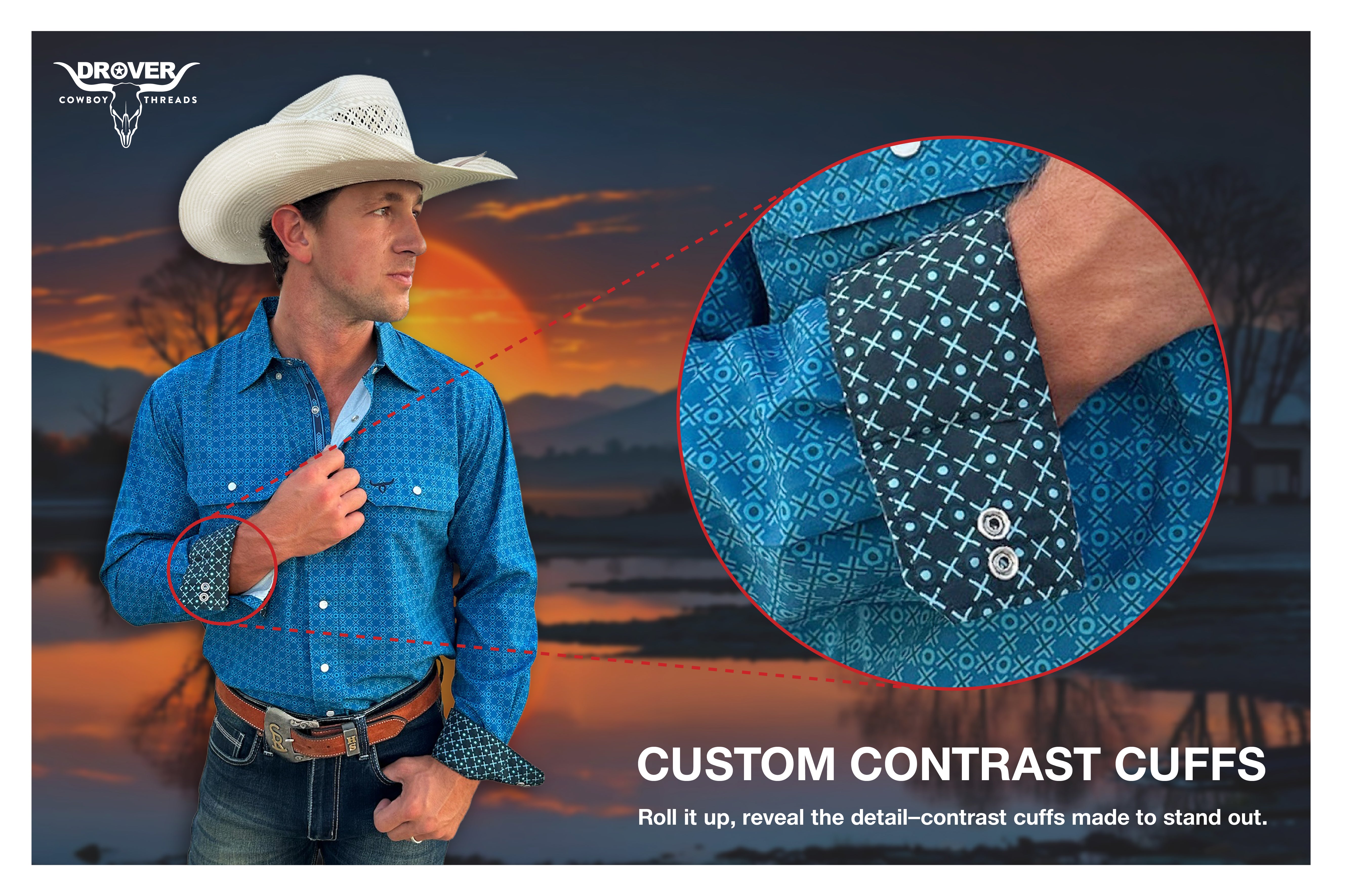 The High Plains Drifter - Signature Series, Performance Vent Shirt