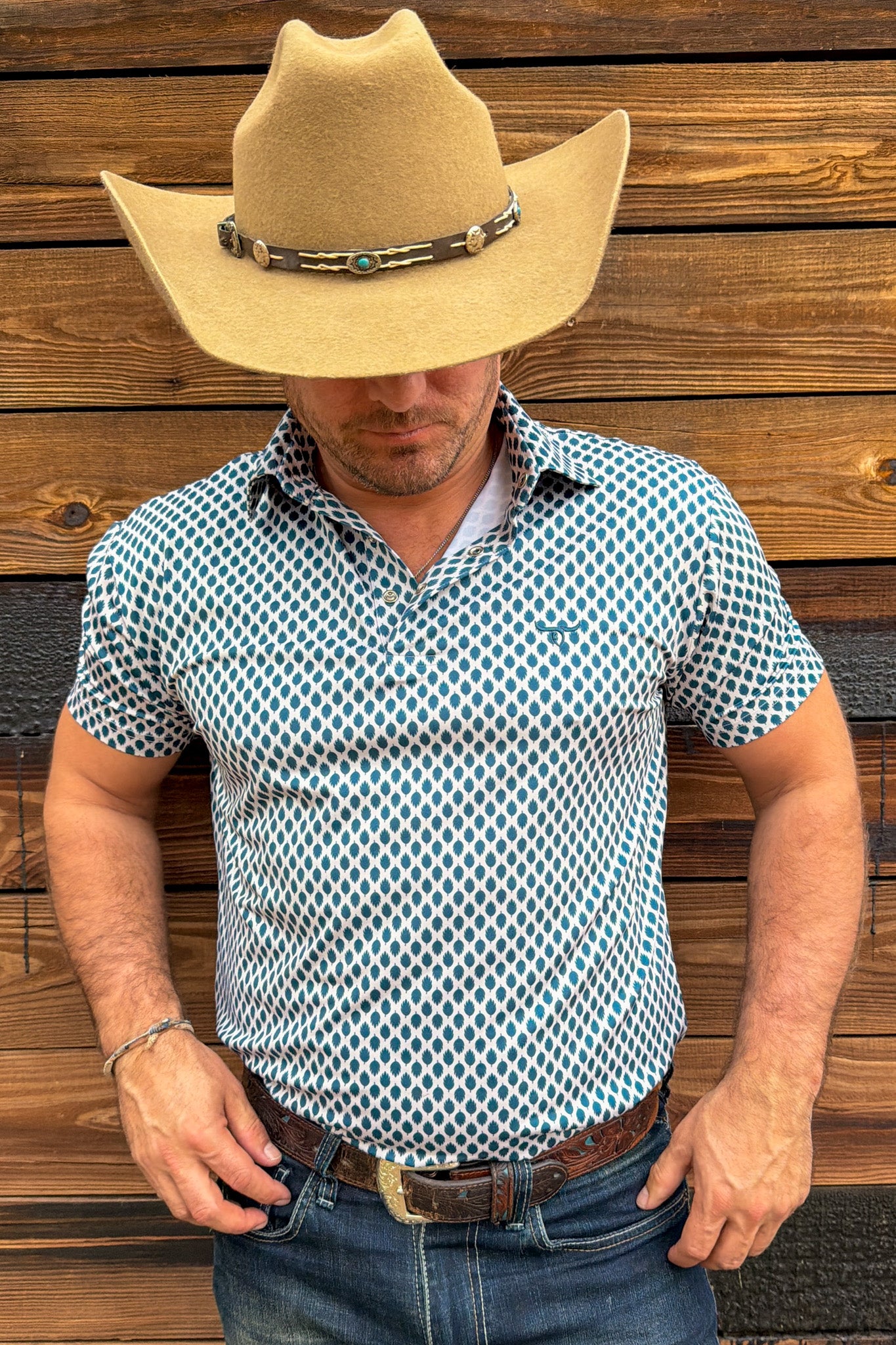 The Trailblazer - Signature Series Pearl Snap Polo