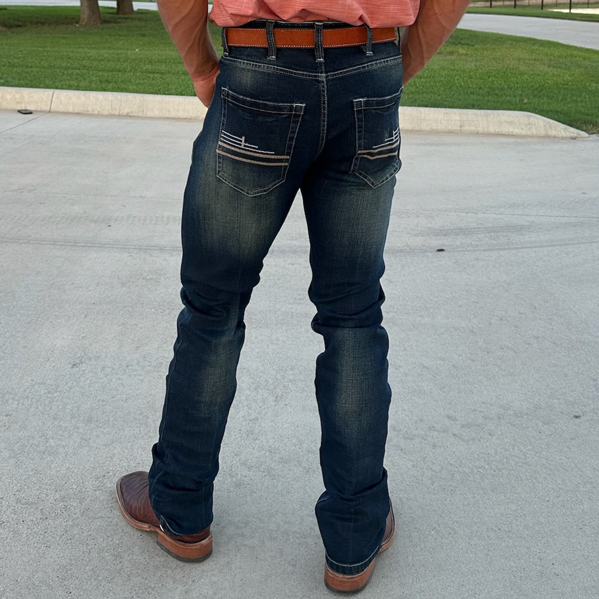 Pre Order - Badlands Fit - Stretch Fabric, Slim Fit, Low-Rise, Straight Leg, Boot Cut (Dark Wash & Faded) (Restock)