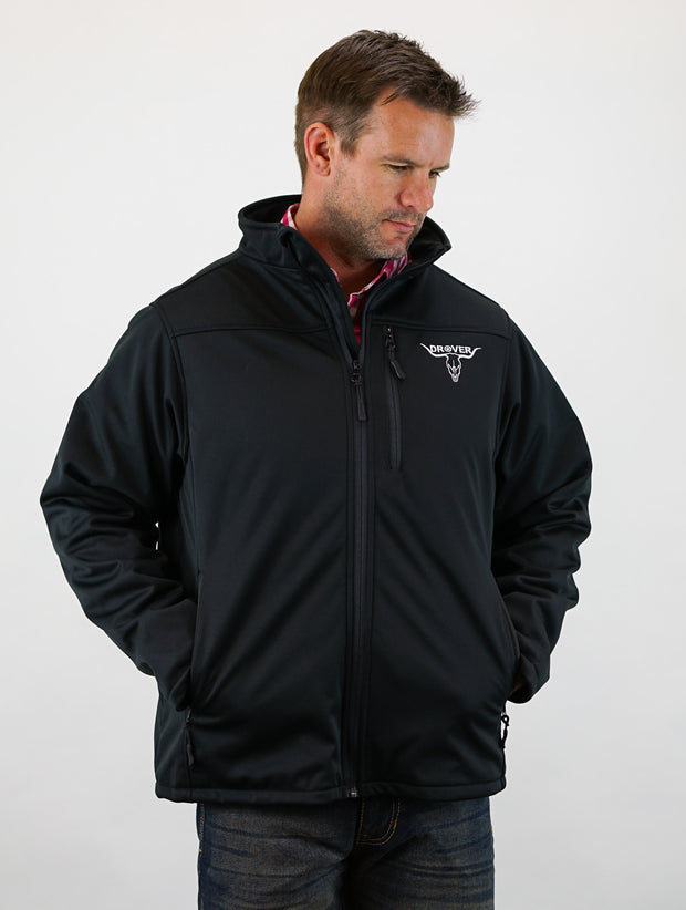 Softshell Jacket, With Concealed Carry Holster - Black