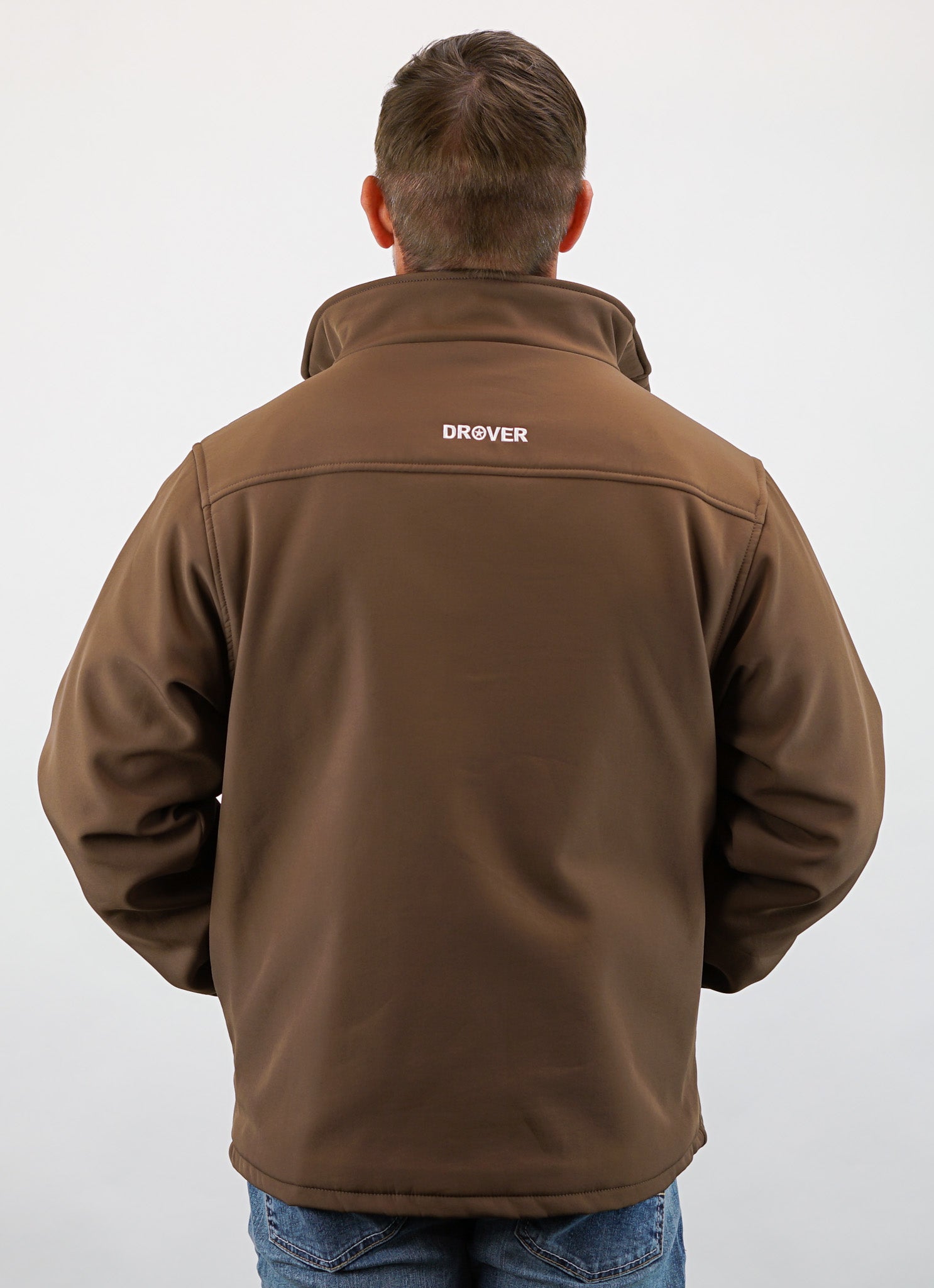 Softshell Jacket, With Concealed Carry Holster - Brown