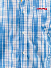 Signature Series - Savanna - Blue and White Plaid, Option Cuff, Classic Fit Shirt