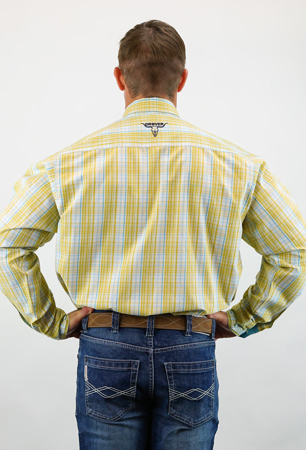 Signature Series - Winchester - Yellow Plaid, Option Cuff, Classic Fit Shirt
