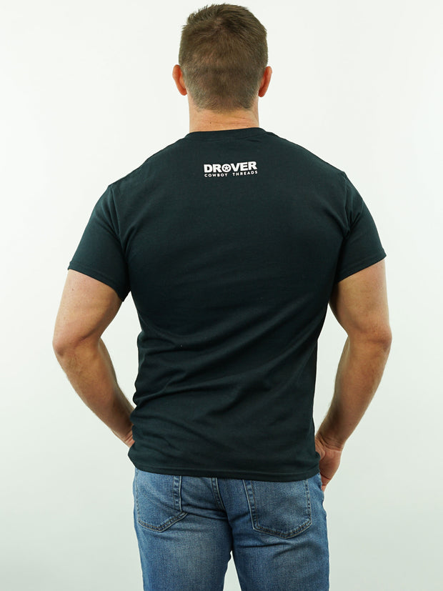 Drover Rodeo - T-Shirt, Black