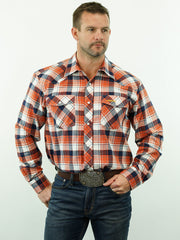 Remington - Plaid, Snap, Option Cuff, Classic Fit Shirt
